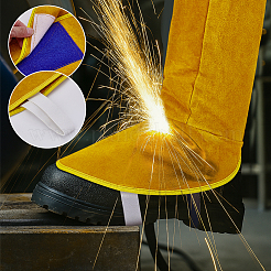 Рукав для сварки из коровьей кожи&nbsp;AJEW-WH0695-209