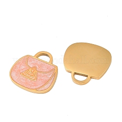 Подвески из нержавеющей стали 304 с эмалью&nbsp;STAS-A136-01G-04