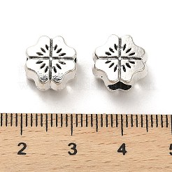 Европейские сплавочные бусины тибетского стиля  PALLOY-K019-03I-AS