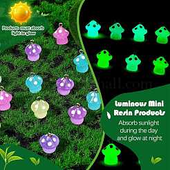 64 шт. подвеска из полупрозрачной смолы 8 цветов&nbsp;JX857A