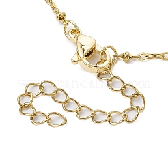 2шт 2-х цветный браслет из нержавеющей стали 304 с круглыми кабошонами&nbsp;BJEW-JB11092