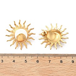 Серьги-гвоздики из нержавеющей стали 304&nbsp;EJEW-D319-12G