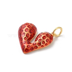 Подвески из латуни с эмалью в стойку&nbsp;KK-Z056-42G-02