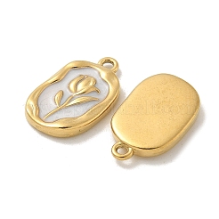 Подвески из нержавеющей стали 304 с эмалью&nbsp;STAS-I322-87G-04