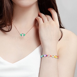 80шт 8 цвета бусины из полимерной глины ручной работы&nbsp;CLAY-YW0001-98