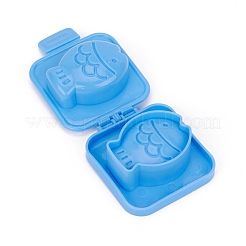 Форма рыбы Мультфильм Симпатичные Вареное яйцо Суши Рис Форма для украшения DIY-E034-07D