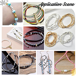 120 шт. латунные бусины 4-х размеров KK-PH0006-51