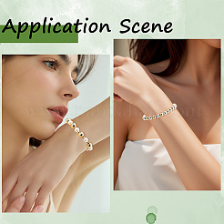 1000 шт. 4 вида бусин из АБС-пластика KY-SP0001-45G