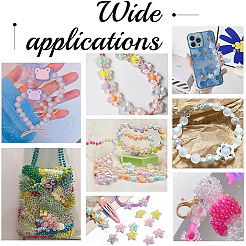 12 стиль прозрачных акриловых бусин TACR-AR0001-26