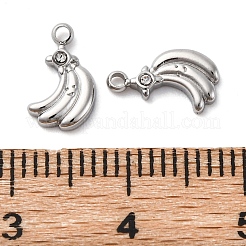 Подвески из нержавеющей стали 304 со стразами STAS-S163-28P