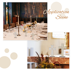 40 шт. 2 стиля для украшения витрины из дерева на Хэллоуин&nbsp;AJEW-DC0003-29