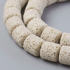 Бусы из натуральной лавы&nbsp;G-F671-04A-02