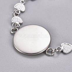 Изготовление браслета из нержавеющей стали 304 STAS-WH0014-21P