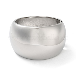 Широкие браслеты из сплава на шарнирах&nbsp;BJEW-C058-08P-1