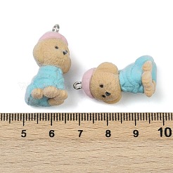 Кулоны из флокированной смолы FIND-A052-06I