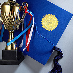 6 шаблон тисненых наклеек из алюминиевой фольги и бумаги&nbsp;DIY-WH0451-001