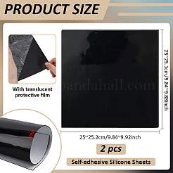 Самоклеящиеся силиконовые листы DIY-WH0349-407E-01