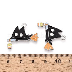 Подвески из сплава с эмалью на тему Хэллоуина&nbsp;ENAM-T022-54P-04