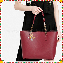 4 шт. 4 стиля рождественской тематики&nbsp;HJEW-SC0002-75