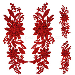 Аксессуары для костюмов с вышивкой из полиэстера и блесток&nbsp;FIND-WH20020-238D