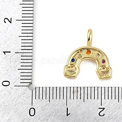 Латунные микро проложить кубического циркония подвески&nbsp;KK-L231-04G-02