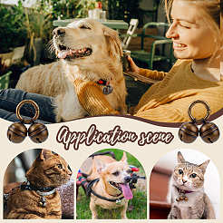 3 шт. латунный подвесной колокольчик HJEW-BC00057