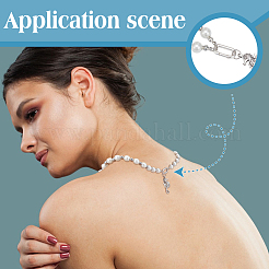 2 шт. 925 кольца-пружинки из стерлингового серебра&nbsp;STER-UN0001-98