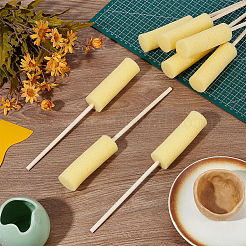 8 шт. глиняная подставка для губки&nbsp;AJEW-BC0009-64B