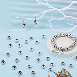 150 шт. ccb пластиковые европейские бусины CCB-DC0001-20