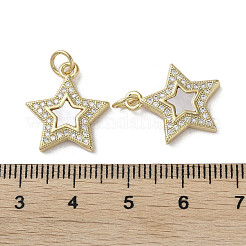 Латунные микро проложить кубического циркония подвески&nbsp;KK-G485-13G