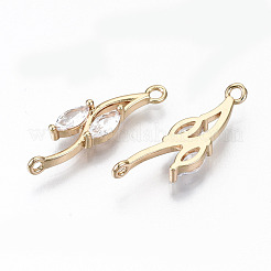 Соединители из латуни с микрочастицами и кубическим цирконием&nbsp;KK-S359-080-RS