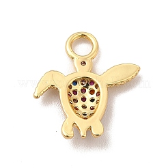 Стойки обшивки латунь микро проложить Циркон подвеску KK-P230-23G-B