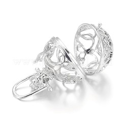 Латунные подвески с ажурной резьбой&nbsp;KK-L143-07P-NR