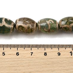 Тибетского стиля DZI бисер нитей&nbsp;G-S389-A06