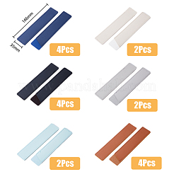 18 шт. 6-х цветные подставки для ручек из искусственной кожи&nbsp;AJEW-FH0006-49