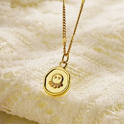 Женские ожерелья с подвеской в виде осьминога из нержавеющей стали 304&nbsp;ZL4514-1