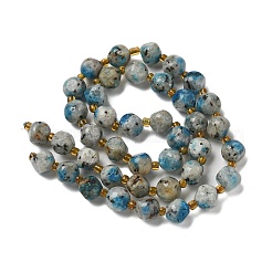 Натуральный камень k2 бусины пряди G-K387-A06-02