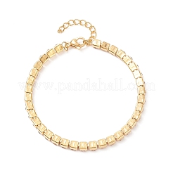 Браслеты-цепочки со стразами из нержавеющей стали 304 STAS-A052-15M