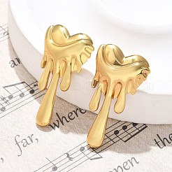 Серьги-гвоздики из нержавеющей стали 304 для женщин EJEW-U047-01G