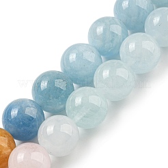 Природные морганит нитей бисера G-P503-10MM-01