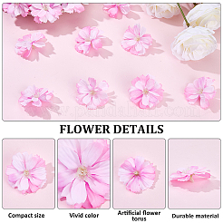 50шт тканевые искусственные гвоздики&nbsp;AJEW-SP0003-83B