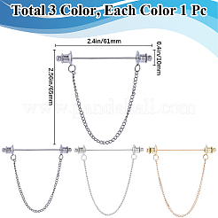 Броши-цепочки из цинкового сплава FIND-GF0006-87D