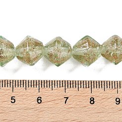 Бусины ручной работы бусины золотого песка LAMP-Q036-04F