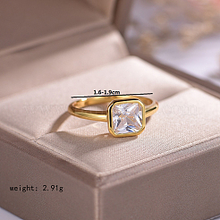 925 перстень из стерлингового серебра с кубическими цирконами для женщин PC3242-4