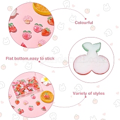 Кабошоны из прозрачной смолы&nbsp;CRES-YW0002-50