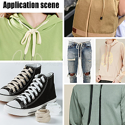 Плоский хлопковый полый шнур длиной 25 м. FIND-BC0004-16B