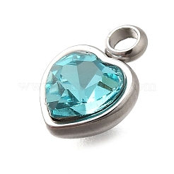 Нержавеющая сталь 304 с подвесками из стразов&nbsp;STAS-Q346-01P-03