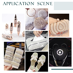 2 лист 1-цветный лист с имитацией жемчужного клея на основе АБС-пластика DIY-PH0003-32