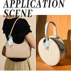 24шт 8 стиля брелок из искусственной кожи&nbsp;KEYC-SC0001-85