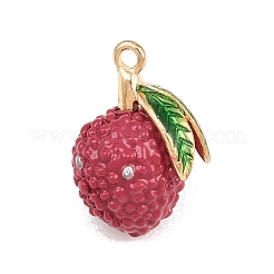 Подвески с эмалью из фруктового сплава&nbsp;LS-ENAM-P264-02H-G